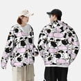 thumbnail image 5 of Picia Cute Animal with Cow Women's Men's UPF 50+ Sun Protection Hoodie Shirt Long Sleeve SPF Fishing Outdoor UV Hiking Lightweight Shirts-, 5 of 9