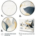 thumbnail image 3 of Designart "Elegant Magnolias in Yellow and Grey I" Floral Art Living Room Set, 3 of 5