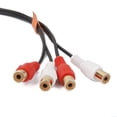 thumbnail image 3 of Controlador De Audio PAC De Graves Con Cable Nivel Remoto Perilla De Control De Volumen Estéreo RCA Sunnimix Controlador de audio, 3 of 8