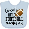 thumbnail image 3 of Inktastic Uncle's Little Football Fan Boys or Girls Baby Bib, 3 of 4