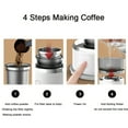 1pc Portable Coffee Machine; Espresso Machine; Coffee Maker For Camping