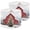 Color 1, variant on Linen Drum Lampshades Mistletoe Cottagecore Red Velvet Ribbon Bow White Winter 13"x13"x10" Light Shade for Table Lamps Floor Lamp Shades Lampshade Replacement Assembly Required