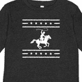 thumbnail image 4 of Inktastic Cowboy Silhouette Team Roping Rodeo Boys or Girls Long Sleeve Toddler T-Shirt, 4 of 5