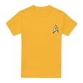 thumbnail image 1 of Star Trek Mens Command Uniform Foil T-Shirt, 1 of 5