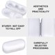 thumbnail image 3 of 12 PCS Plastic Blind Cord Connector, Roller Blind Fittings - Fits Roller, Roman & Vertical Blinds, Window Blind Safety Clips, 3 of 7
