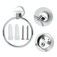 thumbnail image 3 of Oraceous Wall-Mounted Hand Towel Rack Stainless Steel Bathroom Towel Holder (Ring), 3 of 10