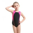 thumbnail image 3 of Gyratedream Girls One Piece Swimsuit Quick Dry Beach Swimwear for Practice and Competition Sun Protection Bathing Suits UPF 50+, 3 of 6