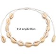 thumbnail image 2 of 2 Pcs Shell Necklace Bracelet, Shell Bracelet Shell Necklace Choker Shell Bracelet Shell Clavicle Necklace Natural Shell Choker For Women, 2 of 5