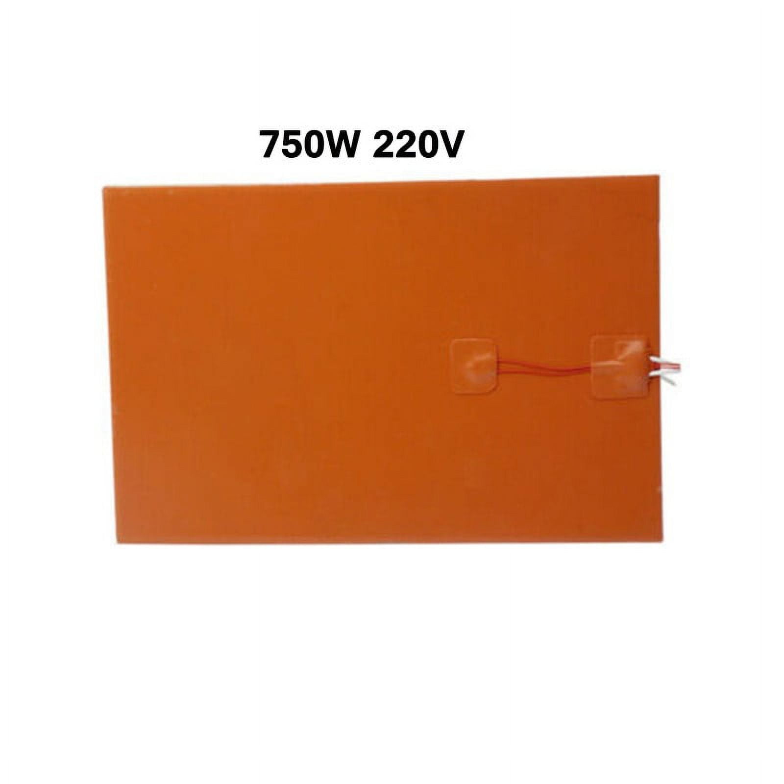 1Pc Heating Pad 20*30Cm 220V 750W Silica Gel Rubber Heater Carpet For Electric Printer Equipment Power Tools Accessories