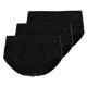 thumbnail image 1 of AMMANN calzoncillos hombre Pack de 3 - denim, bragueta, cintura suave, mezcla de algodón Antracita XL (X-Large), 1 of 4