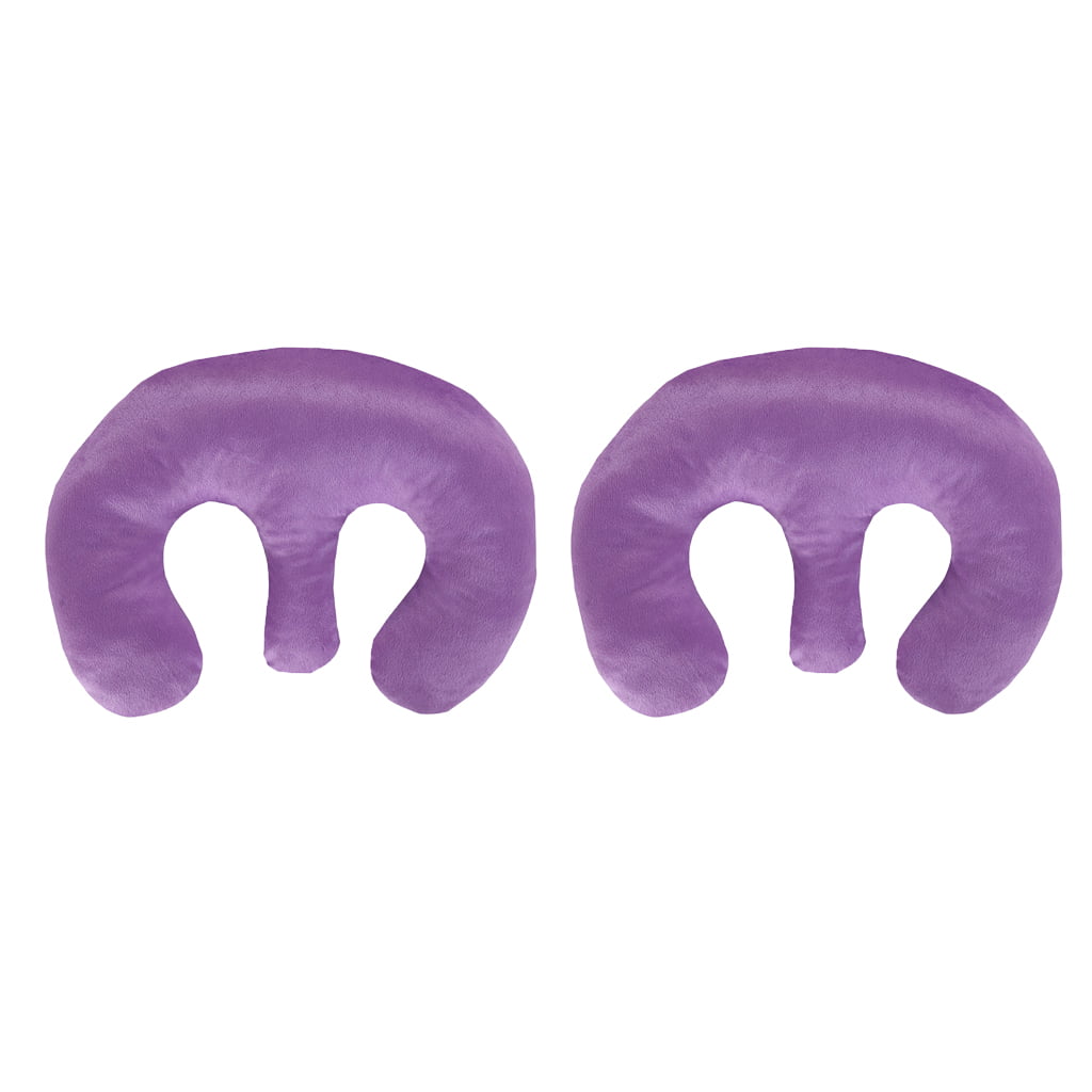 01 Pasamer Beauty Salon Breast Support Pillow SPA Massage Chest Pillow Pad Cushion Brown Purple