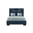 thumbnail image 3 of Global Furniture USA Oscar Navy Blue Fabric Queen Bed, 3 of 6