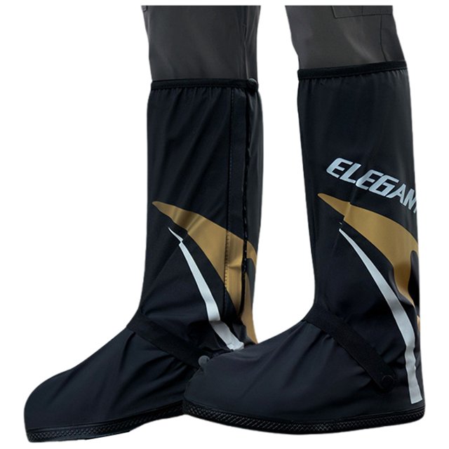 asddcavvf Men's Women's Motorcycle High Cut Rain Boots Outdoor Riding Shoe Covers