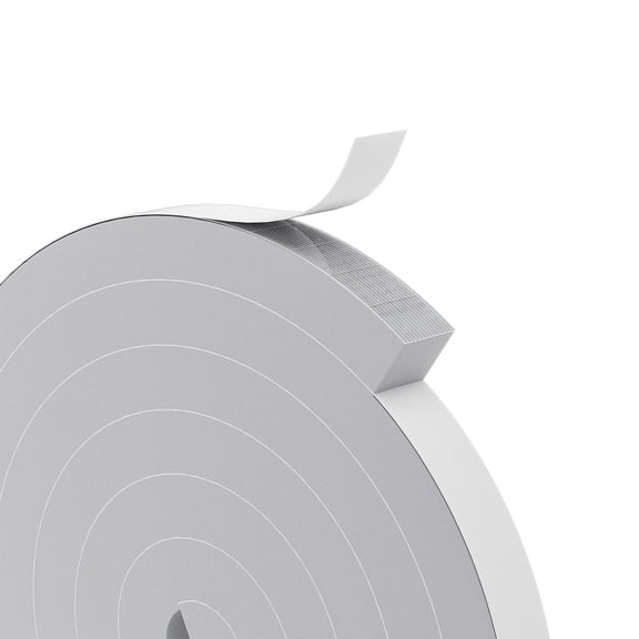 33FT EVA Weather Stripping Door Seal Foam Tape with Adhesive Foam Sealing Strip Window Weather Stripping Door Insulation Soundproofing