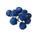 thumbnail image 2 of Guirnaldas De Luces De Plástico Guirnalda de luces LED azules de 5 cm con 20 luces, bolas de ratán, alimentada por USB, luces decorativas para dormitorio, bodas y Navidad (1 unidad) Rkxzt, 2 of 9