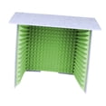 thumbnail image 1 of Blinkol Housse de Bureau Insonorisée Légère Robuste Cabine Vocale Portable Absorbant Vocal Vert 80cm, 1 of 9