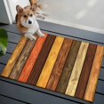 thumbnail image 3 of Rectangle Rug 2x3Ft Farm Vintage Wood Board Soft Indoor Throw Rugs Carpets for Living Dining Bedroom Kids Room Non-Slip Playroom Crawl Rug Floor Mats Farmhouse Wooden Grain, 3 of 9