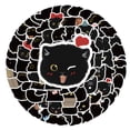 thumbnail image 2 of Paquete de pegatinas Black Cat Anime, 100 unidades, dibujos animados decorativos, 2 of 3
