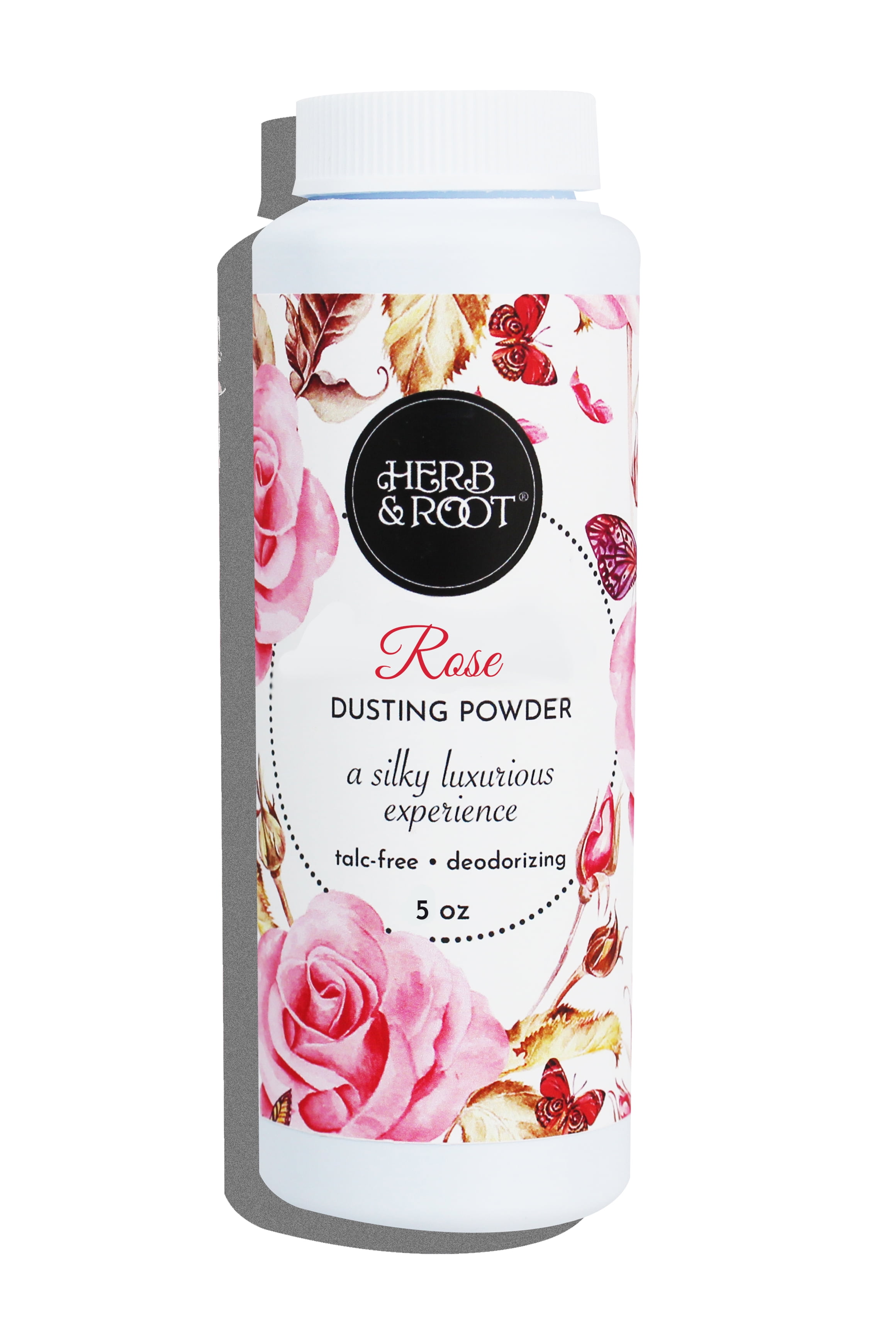 Rose Perfumed Body Dusting Powder for Women, Talc Free, Antichafing, feminine powder, dusting