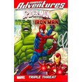 thumbnail image 1 of Pre-Owned Marvel Adventures Spider-man, Hulk & Ironman: Triple Threat (Paperback) 0785133208 9780785133209, 1 of 1