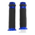 thumbnail image 1 of Kit de cubiertas para manillares de motocicleta Unique Bargains 7/8" 22mm 15/16" 24mm, agarres de aluminio y goma antideslizantes para motocicleta, scooter, bicicleta y ATV, color azul, 1 of 1