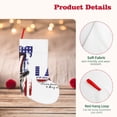 thumbnail image 4 of Lsque 18 Inches Patriotic Skull Art Pattern Christmas Stockings Hanging Ornaments,Knitted Xmas Fireplace Hanging Stocking,Holiday Decoration, 4 of 8