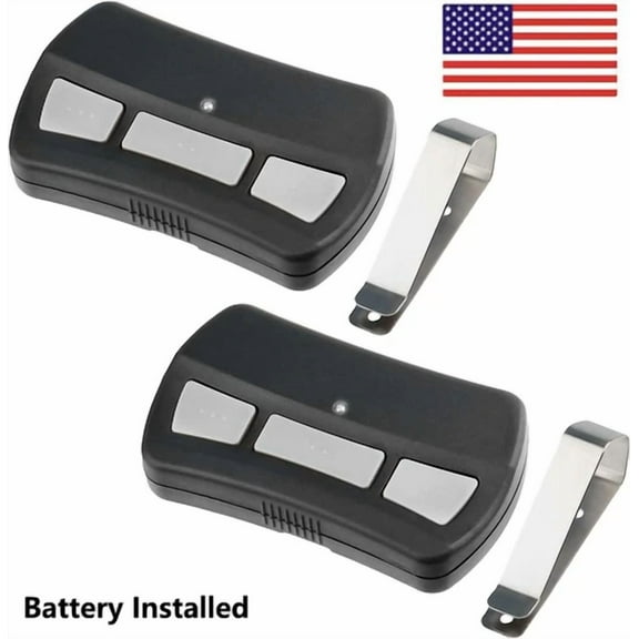 2-Pack Gitr-3/Ocdtr-3 Replacement Remote For Genie Overhead Garage Door Opener