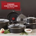 thumbnail image 5 of T-fal Excellence 12 Piece Titanium Non-Stick Cookware Set, Black, Dishwasher Safe, 5 of 11