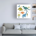 thumbnail image 3 of Fiorella Surface Design 'Dino Illustrations 18' Canvas Art, 3 of 3