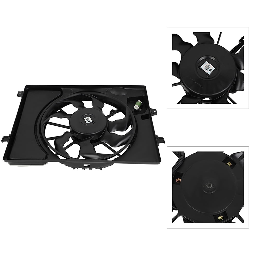 SCITOO Radiator Cooling Fan For Hyundai Elantra 2014-2016, Elantra GT, Kia Forte - OEM #623510, 621-565