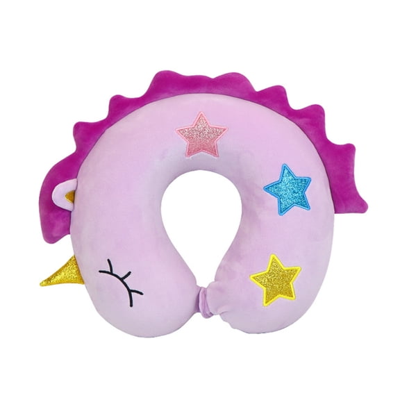 Travel Pillow for Kids,Memory Foam Neck Support Pillow Washable Portable Travel Pillow for Plane Car Train Bus