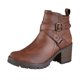 thumbnail image 1 of Botin Para Mujer CASTALIA 282-106 Coñac Cierre interno, suela antiderrapante CASTALIA  282-106, 1 of 2