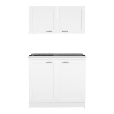 White Tone - Durable Storage Option - Garage Organization - Extended Use Benefit