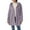 Purple, variant on Fleece Jacket for Women Winter Warm Button Down Hooded Coat Casual Soft Lightweight Open Front Cardiagn Jackets Fall Teddy Outerwear Fuzzy Coats Beige X-Large