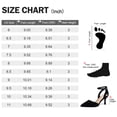 thumbnail image 5 of Bocca Women’s Pointed Toe Ankle Strap Heels, Elegant Stiletto Dress Pumps for Work, Party, Evening Outfits, 5 of 6