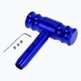 thumbnail image 1 of Perilla de cambio de coche Unique Bargains, 11 cm universal para palanca de cambios de vehículos automáticos y manuales con 3 tornillos de aleación de aluminio, 1 juego azul, 1 of 6