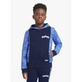 thumbnail image 2 of Dogg Supply by Snoop Dogg Little Boys & Big Boys Bandana Print Zip Front Hoodie, Sizes 4-18, 2 of 6