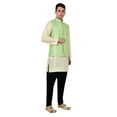 thumbnail image 4 of Sonakshi Fashion Men's Brocade Waistcoat Bandhgala Festive Jacquard Nehru Jacket, 4 of 6