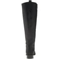 thumbnail image 4 of Nine West Womens Nicolah Leather Pointed Toe Knee High, Black Lel, Size 6.0, 4 of 6