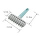 thumbnail image 5 of Xihbxyly Cortador de Masa de Plástico, Versátil, Ideal para Decorar Pizzas y Pasteles, con Mango Cómodo para Guardarlo, Ideal para Galletas y Raviolis, Juego de 37 Piezas, 12 X 14 Cm., 5 of 6