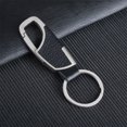thumbnail image 1 of Porte-clés en Métal et Cuir Simple pour Hommes, 1 of 7