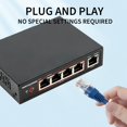 thumbnail image 4 of Conmutador/extensor PoE, divisor y repetidor PoE, 60 W, 4 puertos, Gigabit, 4 of 8