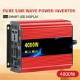thumbnail image 3 of Onduleur à Onde Sinusoïdale Pure 1000W-4000W DC 12V à AC 220 50hz, Protection de Charge Avancée, 3 of 5