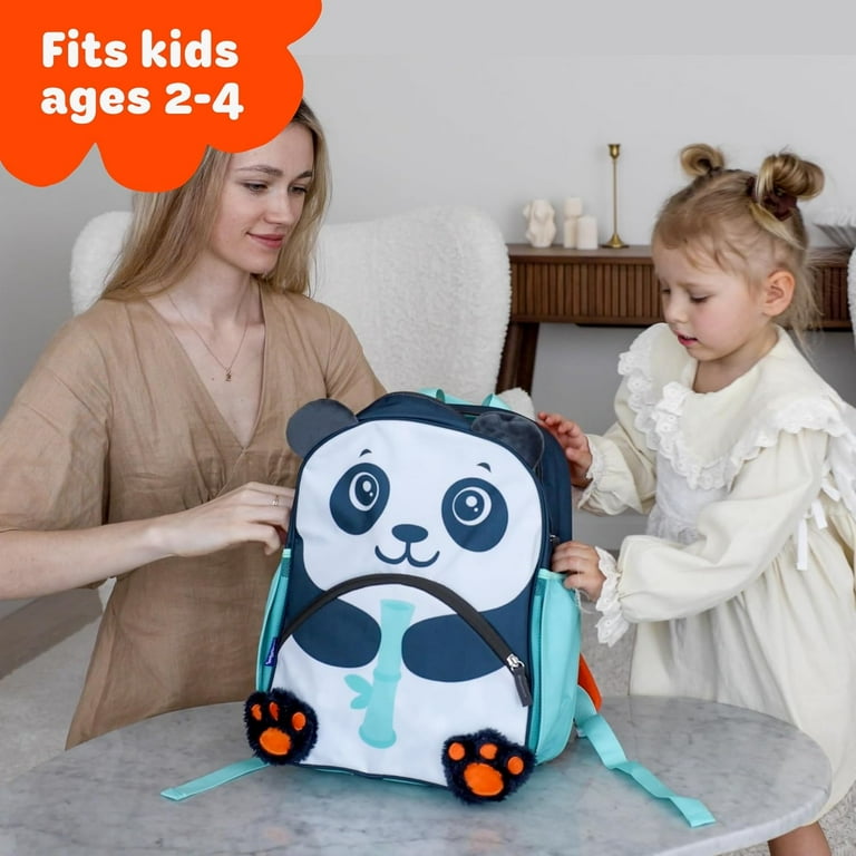 Move2Play Panda Toddler Backpack Toddler Size Preschool Backpack For Kids Kindergarten School Book Bag Small Little Mini Size Boys Girls Ages 2 4 Year Olds Walmart
