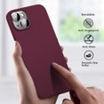 thumbnail image 6 of X-level iPhone 14 Case Ultra-Thin Slim Fit [Guardian Series] Phone Cases Soft Flexible TPU Matte Finish Coating Light Protective Back Cover for iPhone 14 - Winered, 6 of 7