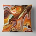 thumbnail image 2 of Designart Music Dreams - Abstract Throw Pillow - 16x16, 2 of 5