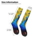 thumbnail image 2 of Balery Peacocks Calcetines novedosos Calcetines deportivos Calcetines hasta la rodilla Calcetines de algodón Calcetines originales y geniales, 2 of 6