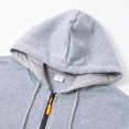 thumbnail image 4 of Men's Sweatshirt Hoodie Zipper Arm Pocket Cardigan Men's Sports Large Size Casual Hoodie M, 4 of 4