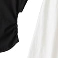 thumbnail image 7 of Paiwinds Girls Kids Summer Solid Color Outfit Short Sleeve T-Shirt And Long Pants Two-Piece Set Casual Comfortable, 7 of 7