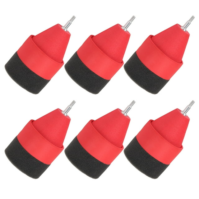 Senjay 6 Pcs Pointes Larges en Éponge EVA 6.2mm pour Activités de Tir à l'Arc/cs, Pointes Larges en Éponge, Pointe Flèche